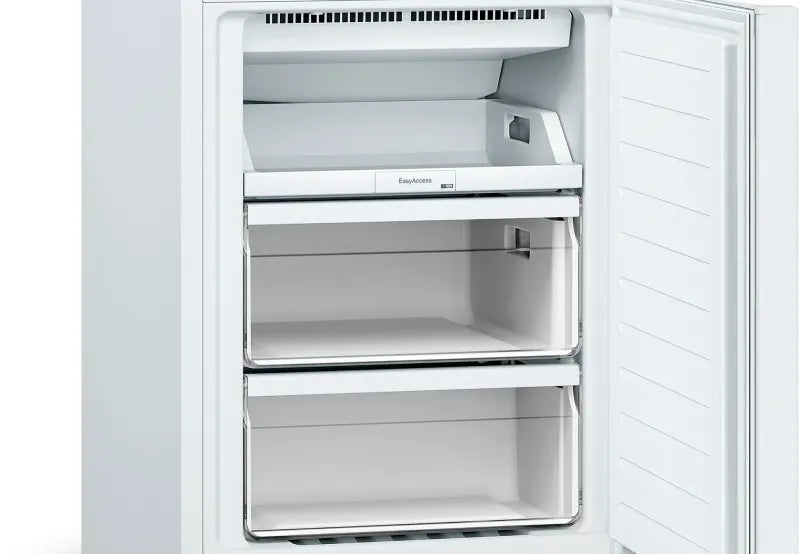 Bosch KGN33NWEB, SER2, FS fridge-freezer NoFrost, E, 176/60/66cm, 282l(193+89), 42dB(D), MultiBox, white, HolidayMode