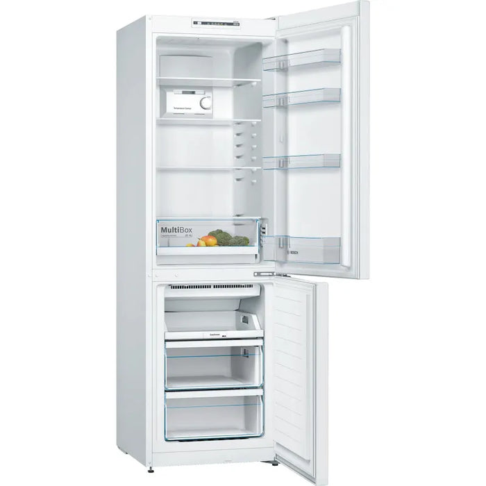 Refrigerator with freezer BOSCH KGN36NWEA