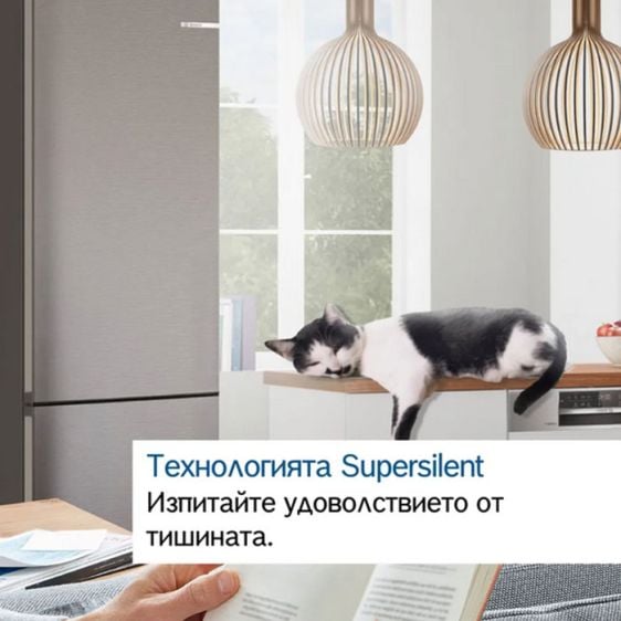 Refrigerator with freezer BOSCH KGN39AIAU, 363 l, Total No Frost, 203 cm