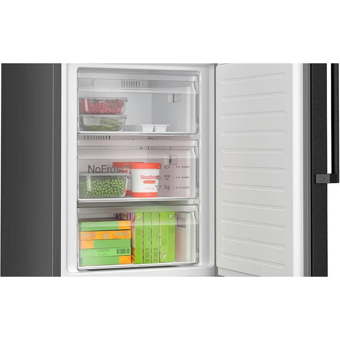 Refrigerator with freezer BOSCH KGN39VXCT