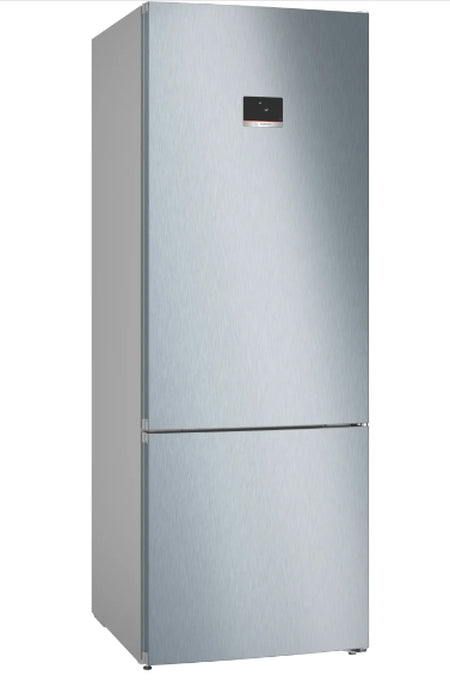 Bosch KGN56XLEB SER4; Free-standing fridge-freezer NoFrost, E, 193/70/80cm, 508l(400+108), 40dB, VitaFresh, PerfectFit, Stainless steel