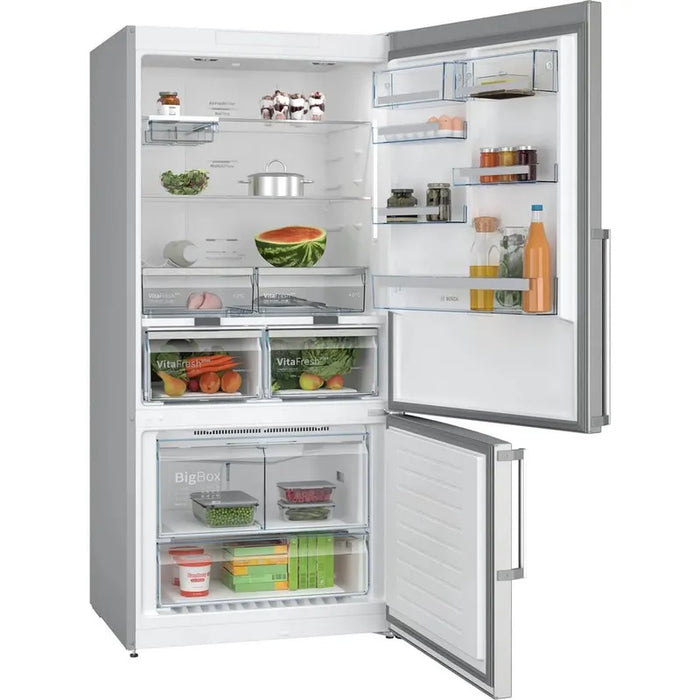 Refrigerator with freezer BOSCH KGN86AIDR
