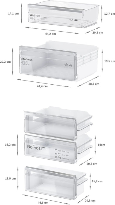 Built-in refrigerator BOSCH KIN86ADD0