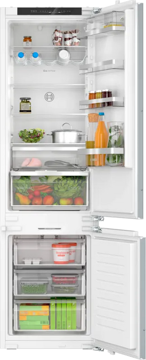 Built-in refrigerator BOSCH KIN96ADC0, 290 l, soft close flat hinge, 193.5 x 55.8 cm