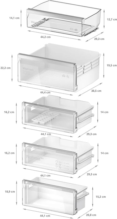 Built-in refrigerator BOSCH KIN96VFD0