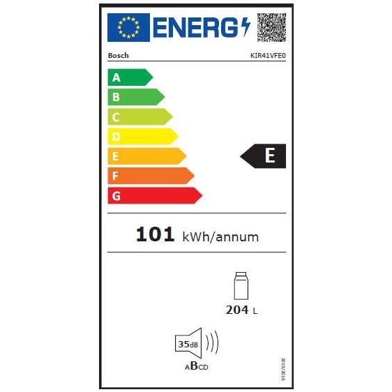 Built-in refrigerator BOSCH KIR41VFE0
