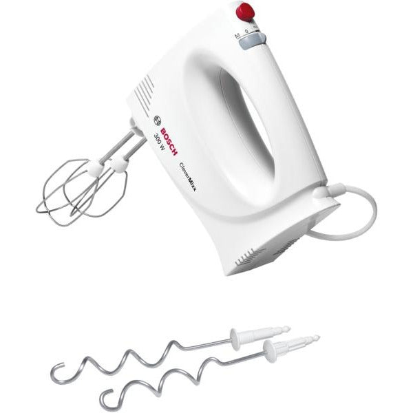 Bosch MFQ3010 Hand mixer, 300 W, 2 speed settings plus turbo function, White