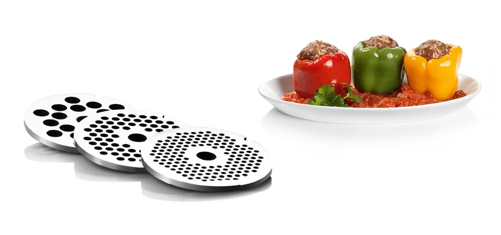 Meat grinder BOSCH COMPACT POWER MFW3X15B 2000 W, WHITE 2.50 kg/min