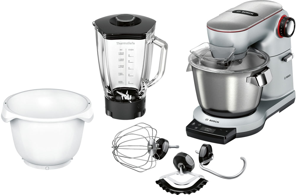 Food processor with scale BOSCH SERIES 8 OPTIMUM MUM9BX5S22, 1500 W, 7 SPEEDS 1500 W, STAINLESS STEEL