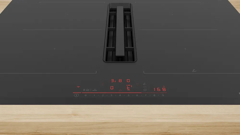 Induction hob with built-in ventilation BOSCH PVQ731H26E
