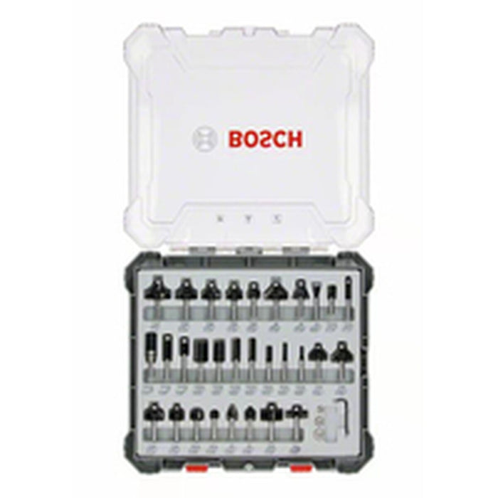 Multipurpose router bit set BOSCH 2607017475 30 Pieces
