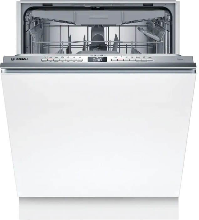 Bosch SMH4HVX14E, SER4, Dishwasher fully integrated, C, Polinox, 9,0l, 14ps, 6p/5o, 46dB(C), Silence 45dB, 3rd drawer, VarioHinge+, Rackmatic, HC