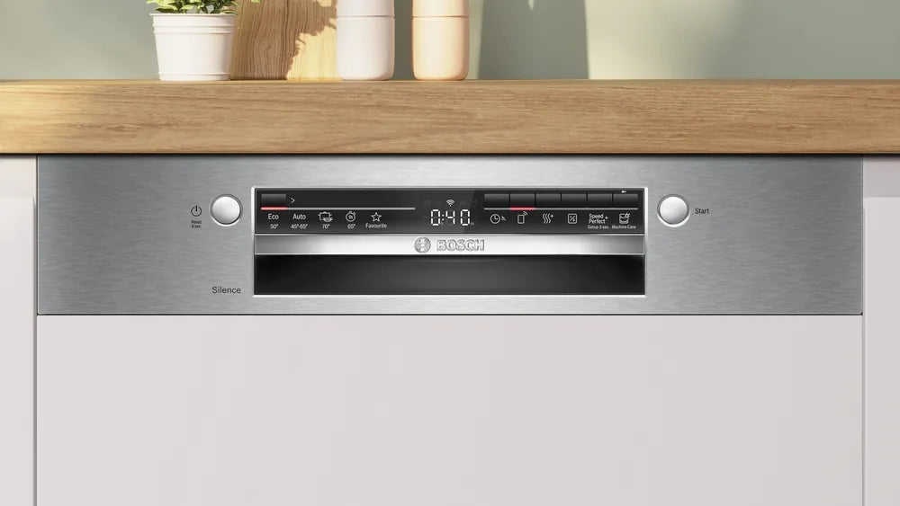 Bosch SMI2HTS06E, SER2, Dishwasher integrated, C, Polinox, 9,0l, 13ps, 5p/4o, 46dB(C), HC