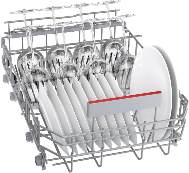 Bosch SPV4HMX13E, SER4, Dishwasher fully integrated 45cm, D, 9,5l, 10ps, 6p/5o, 44dB(B), Silence 43dB, 3rd Vario drawer, R3, Auto program, Rackmatic, HC