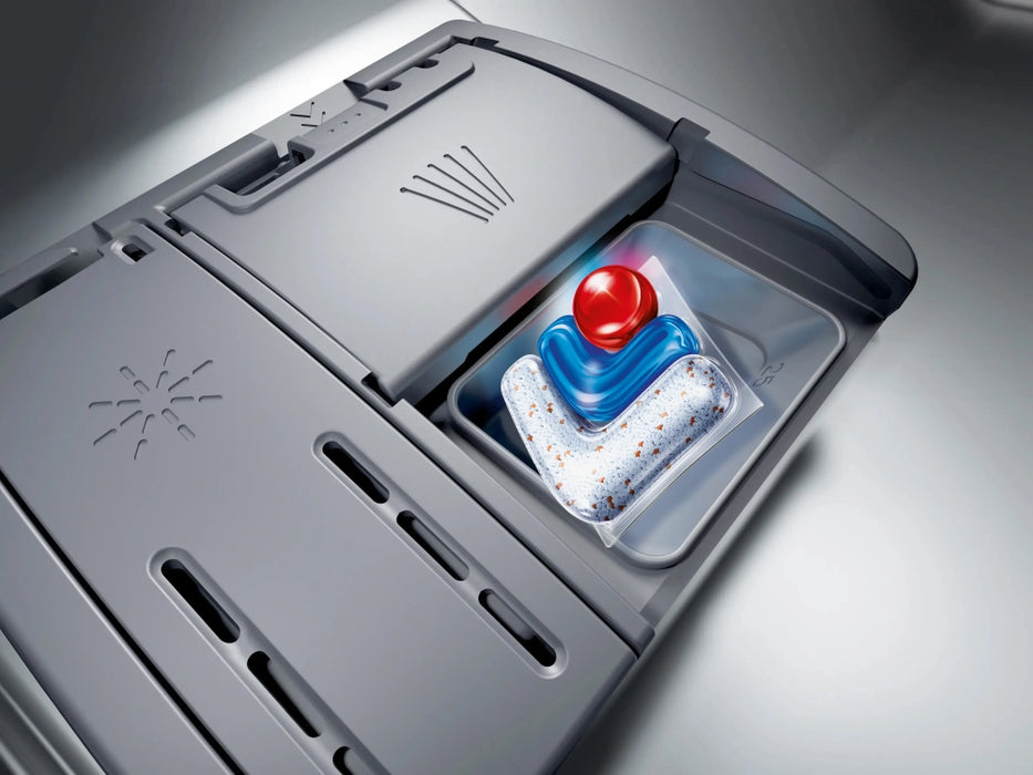 Bosch SPV4HMX13E, SER4, Dishwasher fully integrated 45cm, D, 9,5l, 10ps, 6p/5o, 44dB(B), Silence 43dB, 3rd Vario drawer, R3, Auto program, Rackmatic, HC
