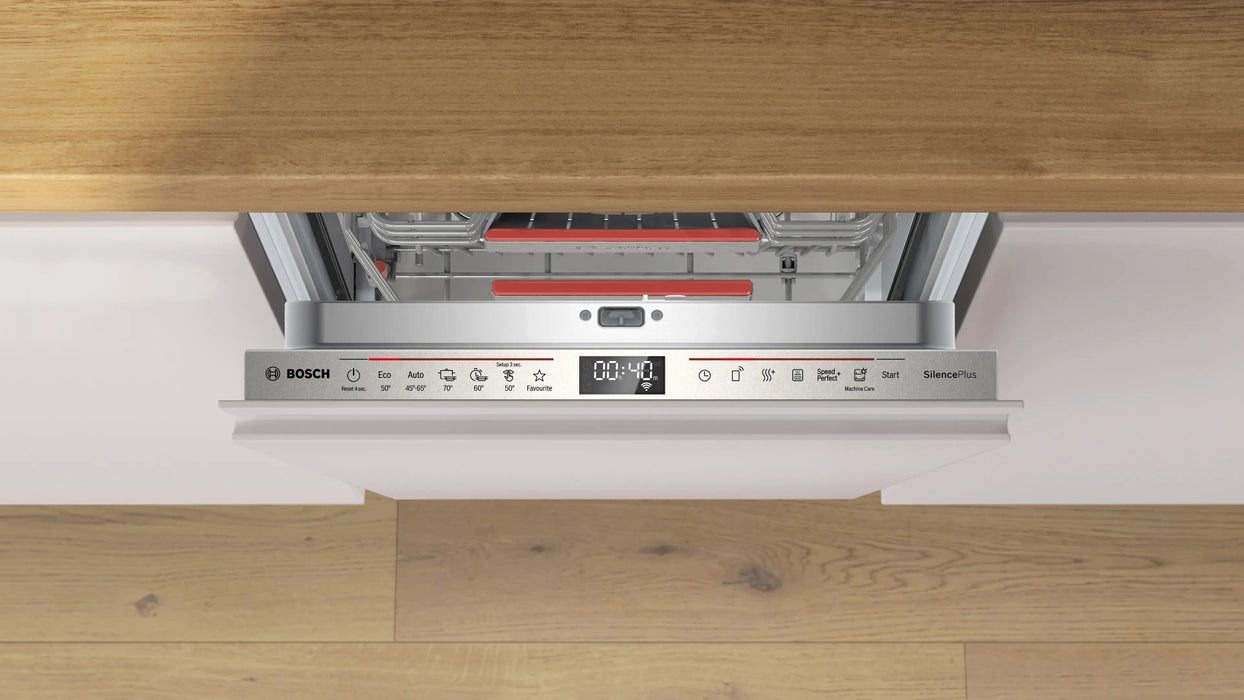 Built-in dishwasher BOSCH SPV6EMX09E, 45 cm