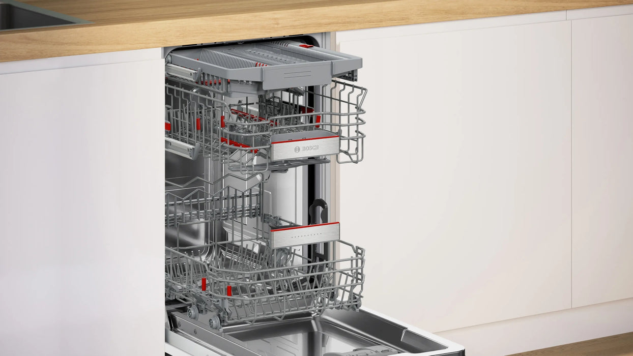 Built-in dishwasher BOSCH SPV6EMX09E, 45 cm