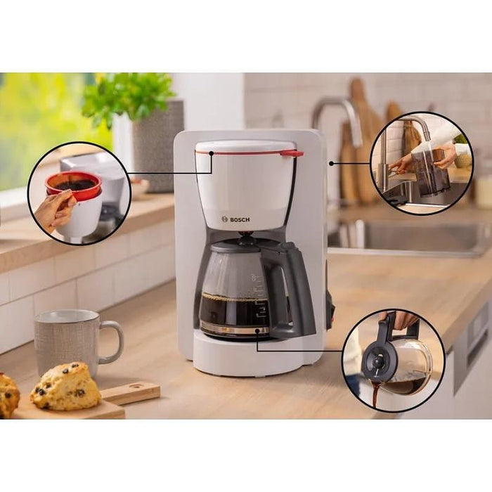 Bosch TKA2M111, Coffee maker, MyMoment, White