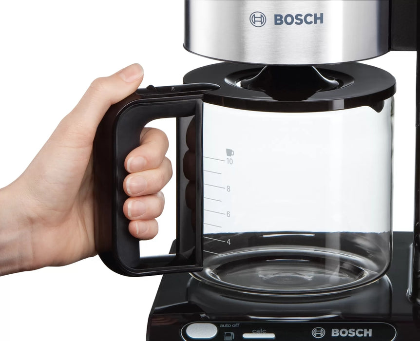 Coffee machine BOSCH TKA8633 BLACK, TIMER, 1160.00 W