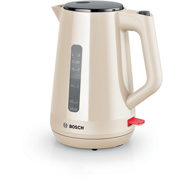Bosch TWK1M127, MyMoment Plastic Kettle, 2400 W, 1.7 l, Cup indicator, Limescale filter, Triple safety function, Cream