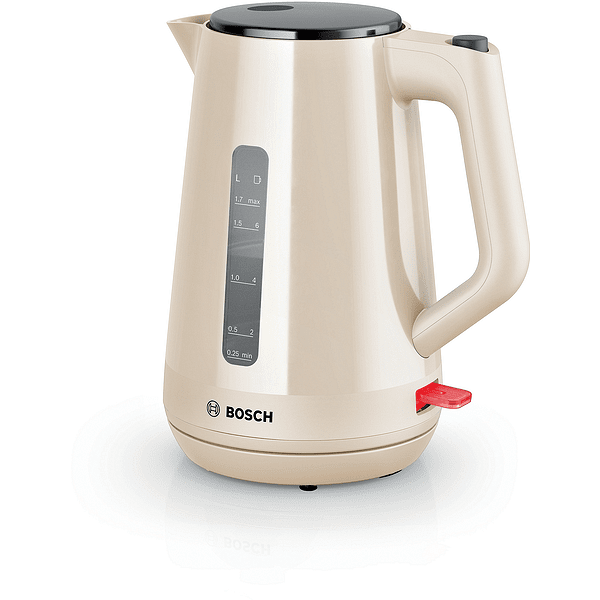 Bosch TWK1M127, MyMoment Plastic Kettle, 2400 W, 1.7 l, Cup indicator, Limescale filter, Triple safety function, Cream