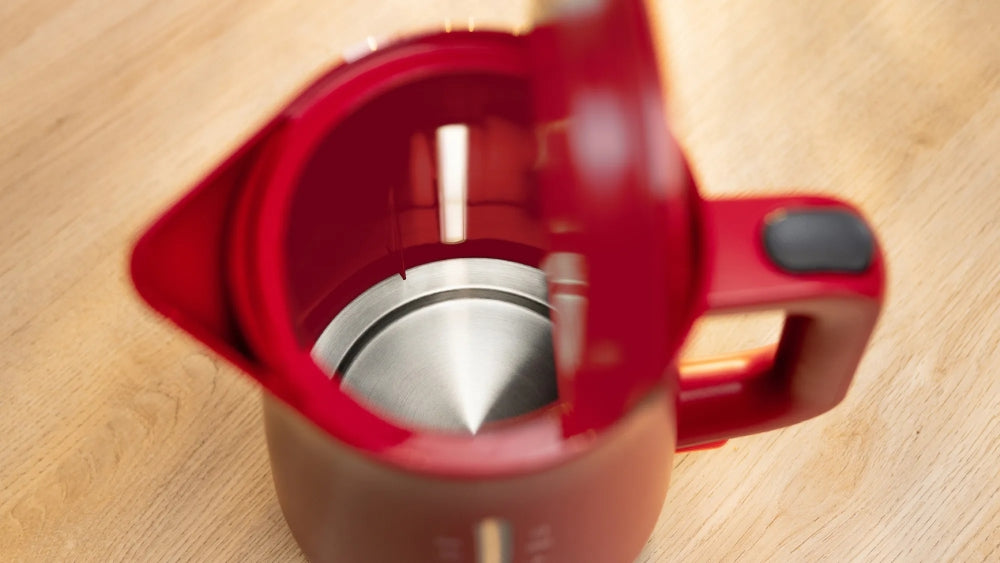 Bosch TWK3M124, MyMoment Plastic Kettle, 2400 W, 1.7 l, Cup indicator, Limescale filter, Triple safety function, Red