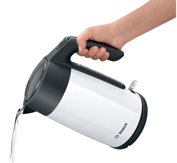 Bosch TWK7L461, Kettle, 2400 W, 1.7 l, White