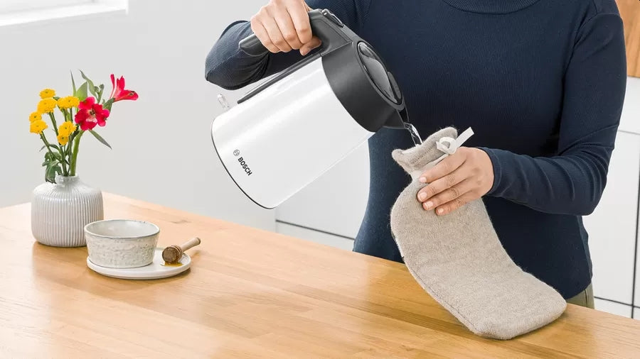 Bosch TWK7L461, Kettle, 2400 W, 1.7 l, White