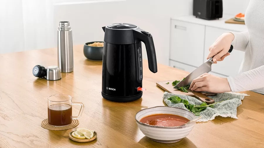 Bosch TWK7L463, Kettle, 2400 W, 1.7 l, Black