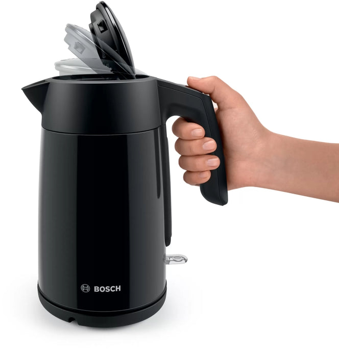 Bosch TWK7L463, Kettle, 2400 W, 1.7 l, Black