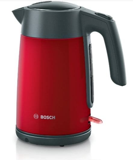 Bosch TWK7L464, Kettle, 2400 W, 1.7 l, Red