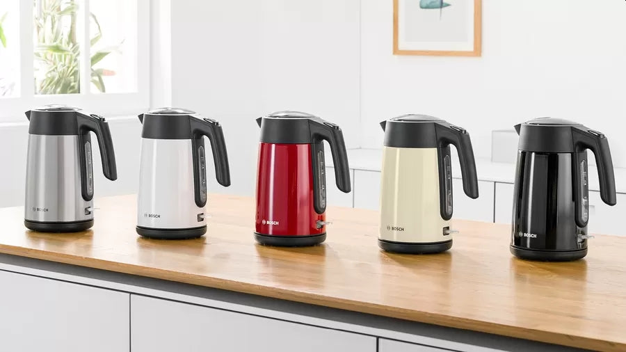 Bosch TWK7L467, Kettle, 2000-2400 W, 1.7 l,  Cup indicator, Triple safety function, Beige
