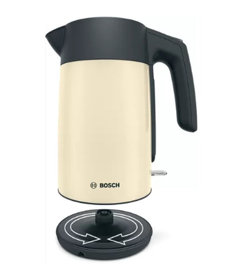 Bosch TWK7L467, Kettle, 2000-2400 W, 1.7 l,  Cup indicator, Triple safety function, Beige