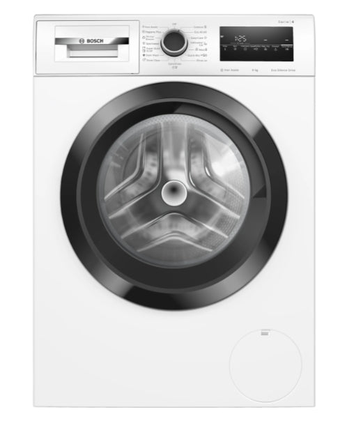 Bosch WAN28270BY SER4 Washing machine 8kg, A, 1400rpm, 51/72dB(A), Iron Assist, waveDrum 65l, 7 options, Hygiene Plus, \black-blackgrey grey door