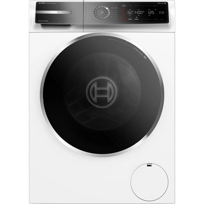 Bosch WGB244A2BY, SER8, Washing machine 9kg, A-50%, 1400rpm, 47/71dB(A), i-DOS, 4D Wash, HC, Iron Assist, AntiStain Plus, AquaStop, Interior light, waveDrum 65l, chrome-blackgrey door