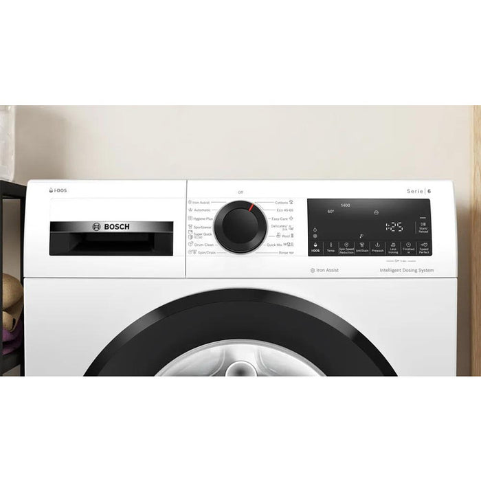 Washing machine BOSCH WGG244F3BY, 9 kg, i-DOS, 1400 rpm.