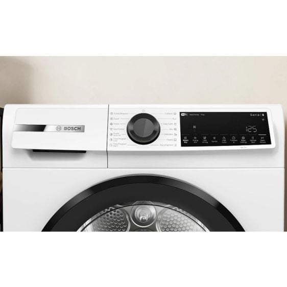 Dryer BOSCH WQJ24201BY, 9 kg, Heat pump, Auto Dry