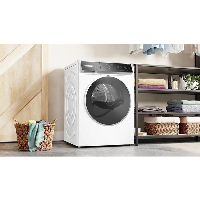Dryer BOSCH WRB247CNBY, 9 kg, Heat pump, Auto Dry, SelfCleaning Condenser, class A