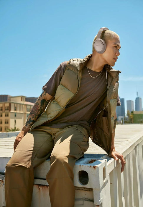 Bose 884367-1100 headphones/headset Wired & Wireless Head-band Bluetooth Sand