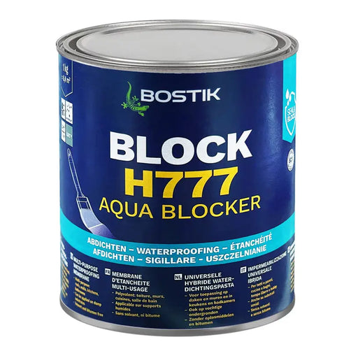 BOSTIK BLOCK H777 LIQUID WATERPROOFING - Изолация за покриви<<<Материали за покриви<<<Строителни