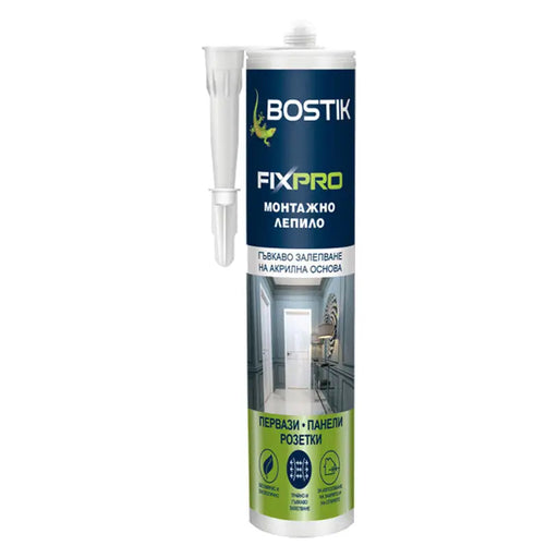 BOSTIK FIXPRO ASSEMBLY ADHESIVE FOR BILLS PANELS AND SOCKETS - Полимерни и монтажни лепила<<<Уплътнители и