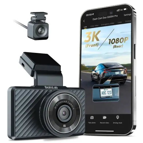 Botslab Dash Camera G500H Pro Black EU - Cameras<<<Основна<<<DunaXML