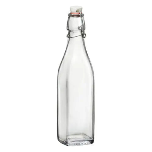 BOTTLE 1.00L-COLOR CAP BORMIOLI ROCCO SWING - Кани гарафи и бутилки<<<Домашни потреби<<<Кухня<<<Praktiker