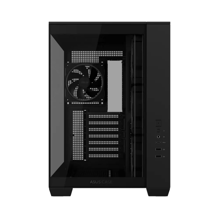 Box ASUS A32 PLUS Tempered Glass + 4 ARGB Fans - Black - Кутии за компютри<<<Компютърни компоненти<<<ValiAPI