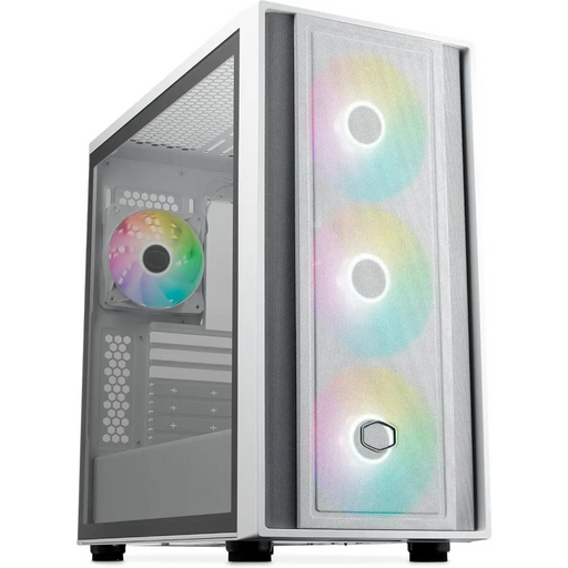 Box CoolerMaster MasterBox 600 - White ARGB - Кутии за компютри<<<Компютърни компоненти<<<ValiAPI&&&Компютър Мрежи и