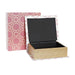 Box DKD Home Decor Book Canvas Wood 20 x 8 x 26 cm (2 Units) - Декорация и Осветление<<<Дом Градина<<<BigBuy&&&Други