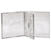 Box for CD/DVD HAMA Double Jewel Case transparent 5 pcs. in a package - Класьори за CD DVD<<<Офис продукти<<<ValiAPI