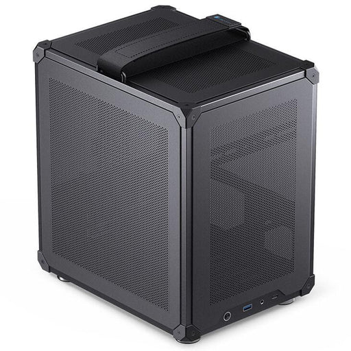 Box Jonsbo C6 Mesh mATX Black - Кутии за компютри<<<Компютърни компоненти<<<ValiAPI&&&Computer