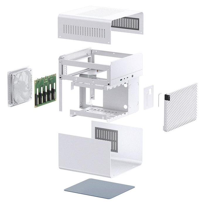 Box Jonsbo N2 Mini-ITX White - Кутии за компютри<<<Компютърни компоненти<<<ValiAPI