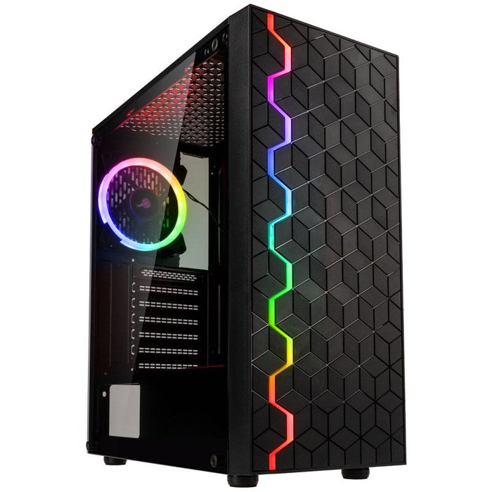 Box Kolink Inspire K8 ARGB TG Mid-tower Black - Кутии за компютри<<<Компютърни компоненти<<<ValiAPI&&&Computer